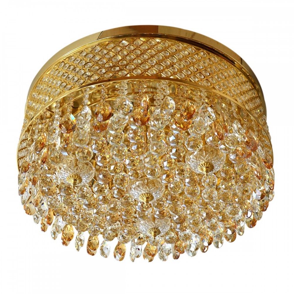 Indoor Crystal Ceiling Light D70 Kj 602001b 5c Gold