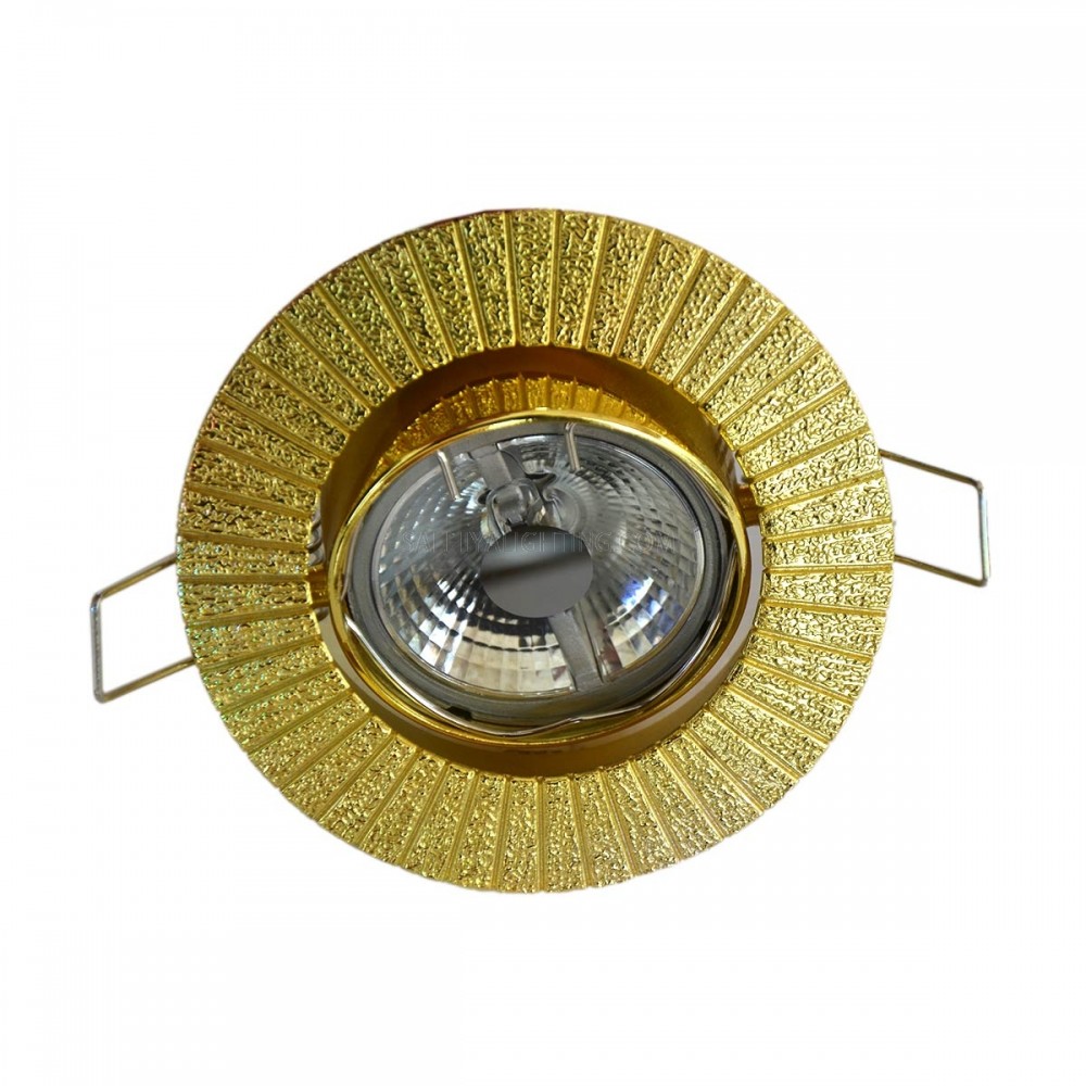 Spot Light Round Movable Al3291 Gold