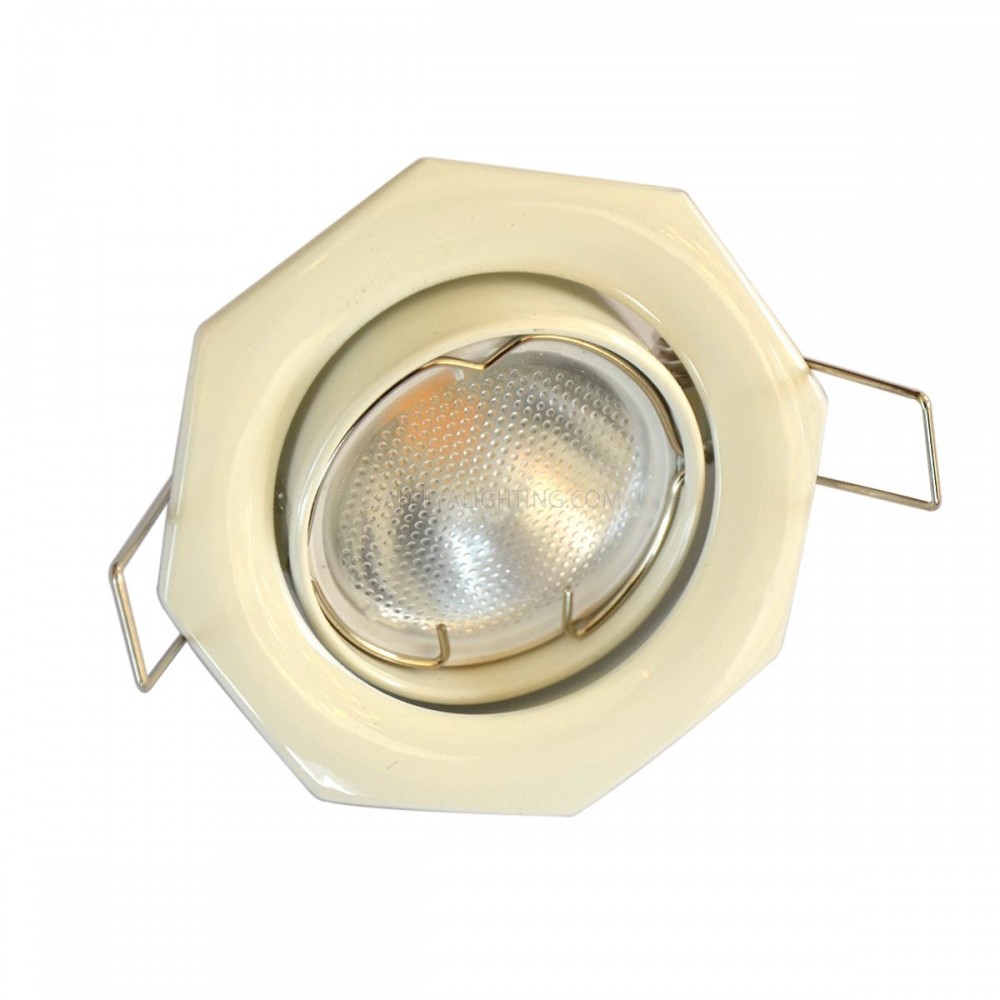 Spot Light Octagon Movable Al2298 White