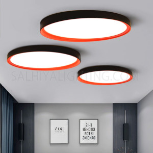 Indoor Ceiling Light LED-11010042009PU-25W-3000K-Black/Red
