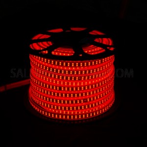 50M High Quality LED Flexible Strip Light Double line 180 LED/M 13W/M with 5 Years Lifespan - Red