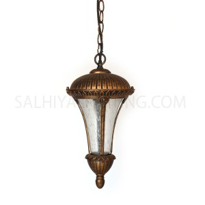 Outdoor Hanging Light A207-7 - Black Gold