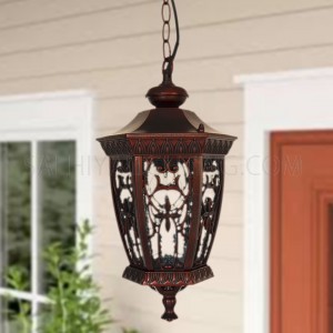 Outdoor Hanging Light A238-3 - Dark Rose Gold