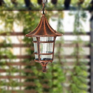 Outdoor Hanging Light A223-3 - Dark Rose Gold