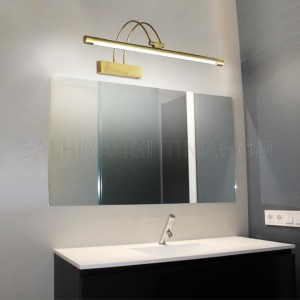 LED Mirror Light / Picture Light 66 x 0.7W Warm White - Brass