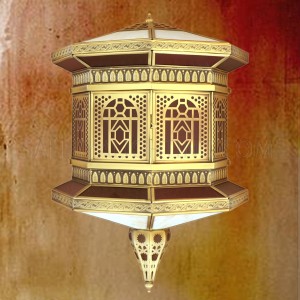 Indoor Arabic Wall Light DT0827 - Brass