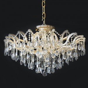 Crystal Candle Chandelier 5 Arms MX6855