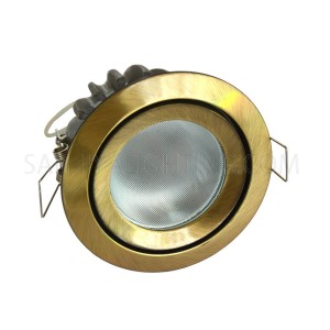 Spot Light Round Fixed AL 328 (ORM MR16) GAB - Gold