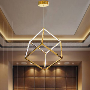 Modern Pendant LED Light 20160912-370 - Gold