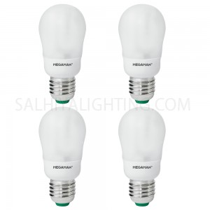 Megaman Energy Saving  9W Classic Bulb Warm White - 4 Pcs