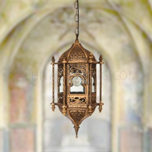 Outdoor Hanging Light  OH8700S - Black Gold