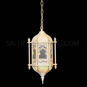 Outdoor Hanging Light OH 8700S - White/Gold