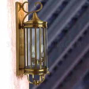 Indoor Arabic Wall Light NT0018 - Brass