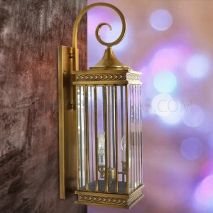 Indoor Arabic Wall Light NT0020 - Brass