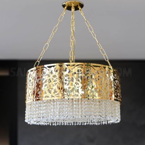 Crystal Chandelier - AL2016082306-Gold + 3 Years Warranty