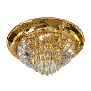 Luxury Modern Crystal Ceiling Light-17011 /520*H270-Gold+3years warranty