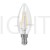 Megaman LED Candle Filament Lamp E14 LC1403CS 3W - Warm White 