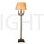 Floor Lamp T59-266-1   Bronze / Beige
