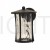 Indoor/Outdoor Wall Light 1711 Frosted Rotating Glass Diffuser - Matt Black