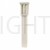 Garden Light Post 1744 E27 Water Glass Diffuser - White