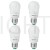 Megaman Energy Saving  9W Classic Bulb Warm White - 4 Pcs