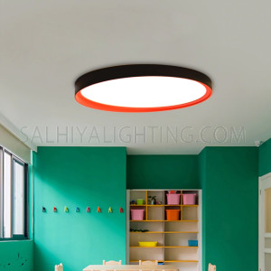Indoor Ceiling Light LED-11010042009PU-25W-3000K-Black/Red