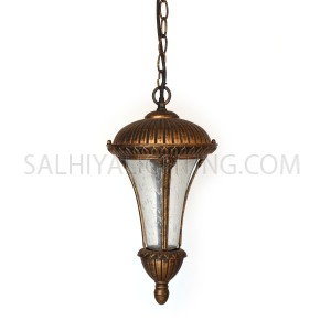 Outdoor Hanging Light A207-7 - Black Gold