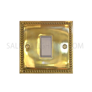 Switch 1 GANG 2 WAY 10AMP T302AB - Brass