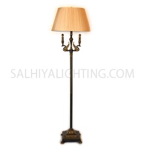 Floor Lamp T59-266-1   Bronze / Beige