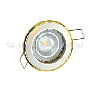 Spot Light Round Fixed AL146 PS/G - Chrome