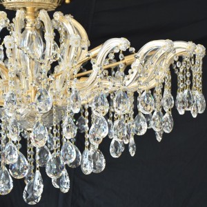 Crystal Chandelier 14 Arms MX6855 - Gold 