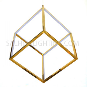 Modern Pendant LED Light 20160912-370 - Gold