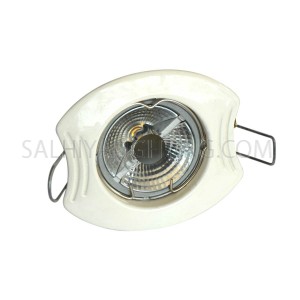 Spot Light Oval Fixed 0582G/08-06 - White 