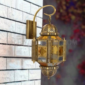 Indoor Arabic Wall Light DT132 - Brass