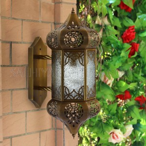Indoor Arabic Wall Light DT0809A - Brass