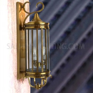 Indoor Arabic Wall Light NT0018 - Brass
