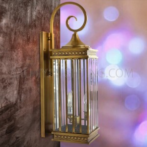 Indoor Arabic Wall Light NT0020 - Brass