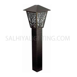 Bollard Light 7221 -  E27 Glass Diffuser  Goldmine