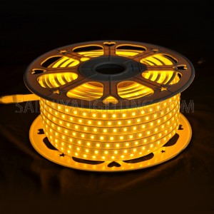 50M High Quality LED Flexible Strip Light Warm White 8W/M IP65 with 5 Years Lifespan