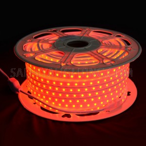 50M High Quality LED Flexible Strip Light 8W/M IP65 with 5 Years Lifespan - Red