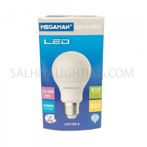 Megaman LED Classic LG7109.5 9.5W E27 6500K - Daylight