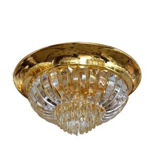 Luxury Modern Crystal Ceiling Light-17011 /520*H270-Gold+3years warranty